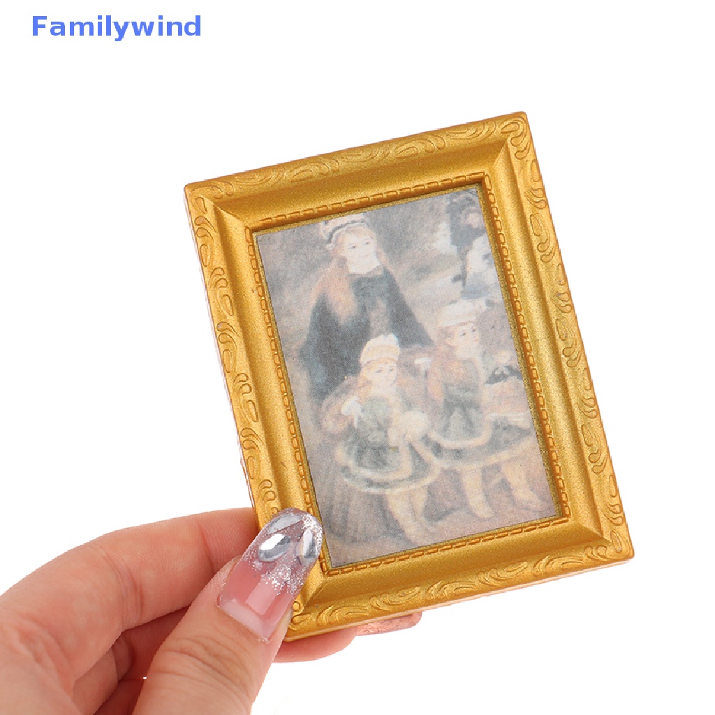 Khung Ảnh Dùng Trang Trí Nhà Búp Bê 1: 12 DIY