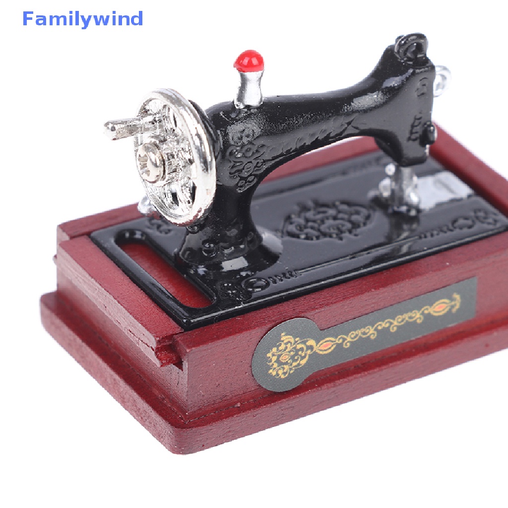 Mô Hình Máy May 1: 12 Trang Trí Nhà Búp Bê