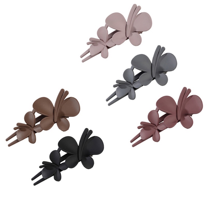 Kẹp Tóc Mỏ Vịt Cỡ Lớn Thiết Kế Đơn Giản Thời Trang Cho Nữ