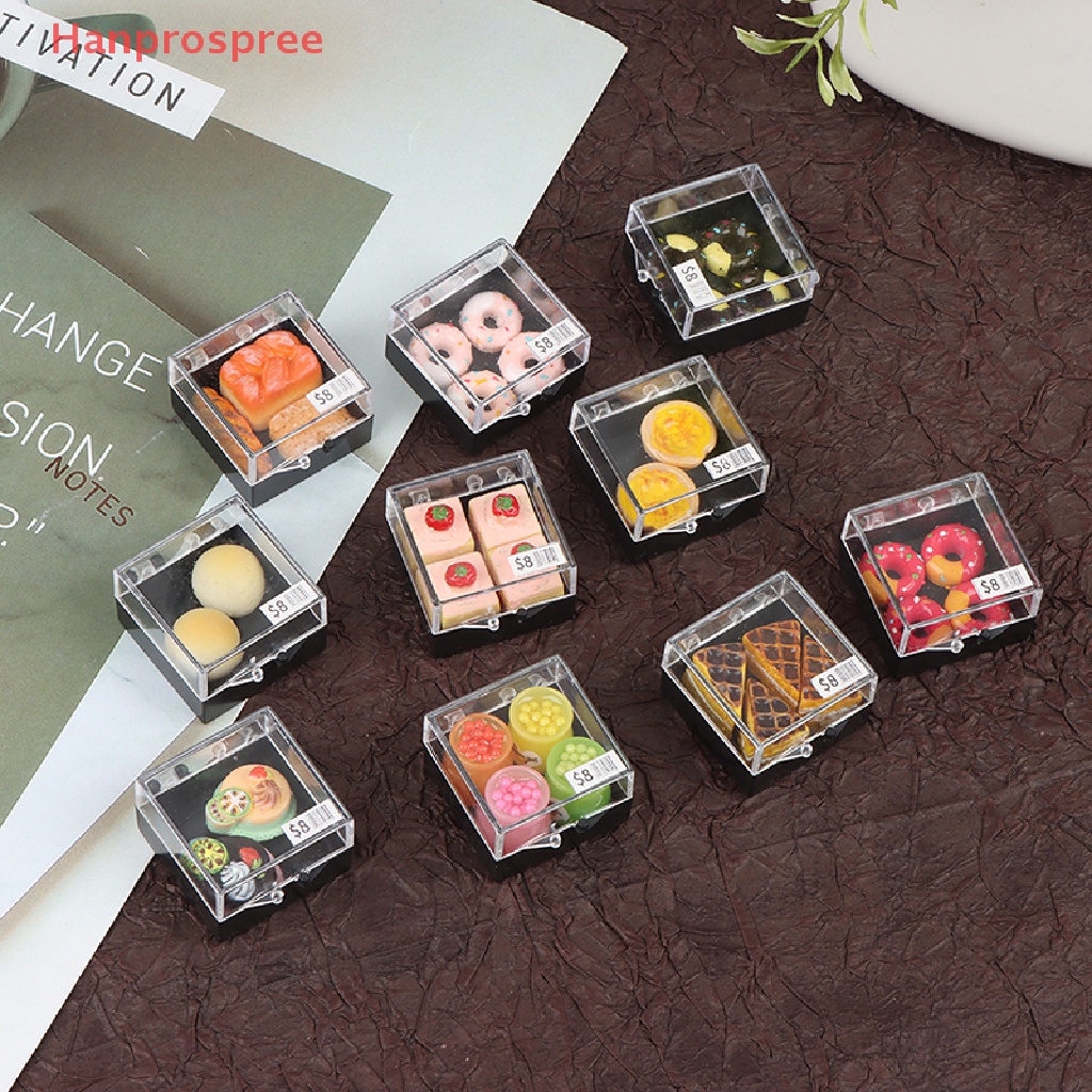 Mô Hình Bánh Tráng Miệng 1: 12 Trang Trí Nhà Búp Bê