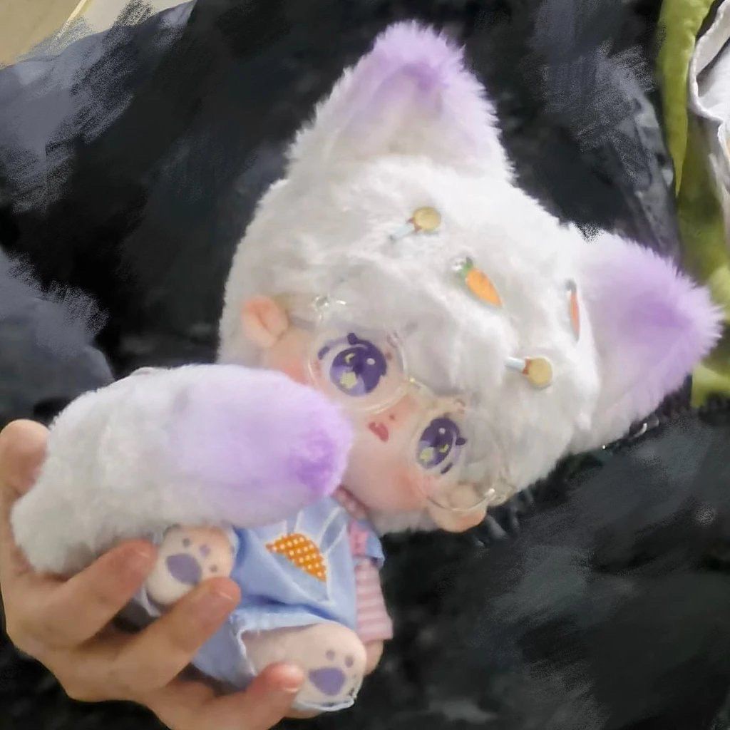 Búp Bê Nhồi Bông Maruya White Aries Kesi 20CM 10cm Dễ Thương