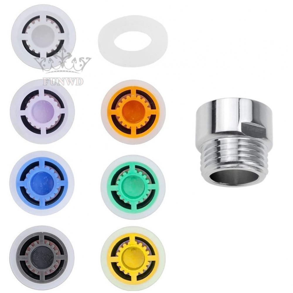 【FUNWD】9Pcs Shower Flow Reducer Limiter Water Saving Hose Restrictor Regulator
