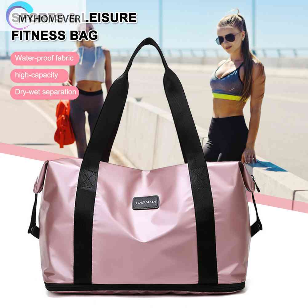 Túi Đựng Đồ Tập Thể Thao Sức Chứa Lớn Chia Ngăn Khô / Ướt Tiện Dụng Cho Nam Và