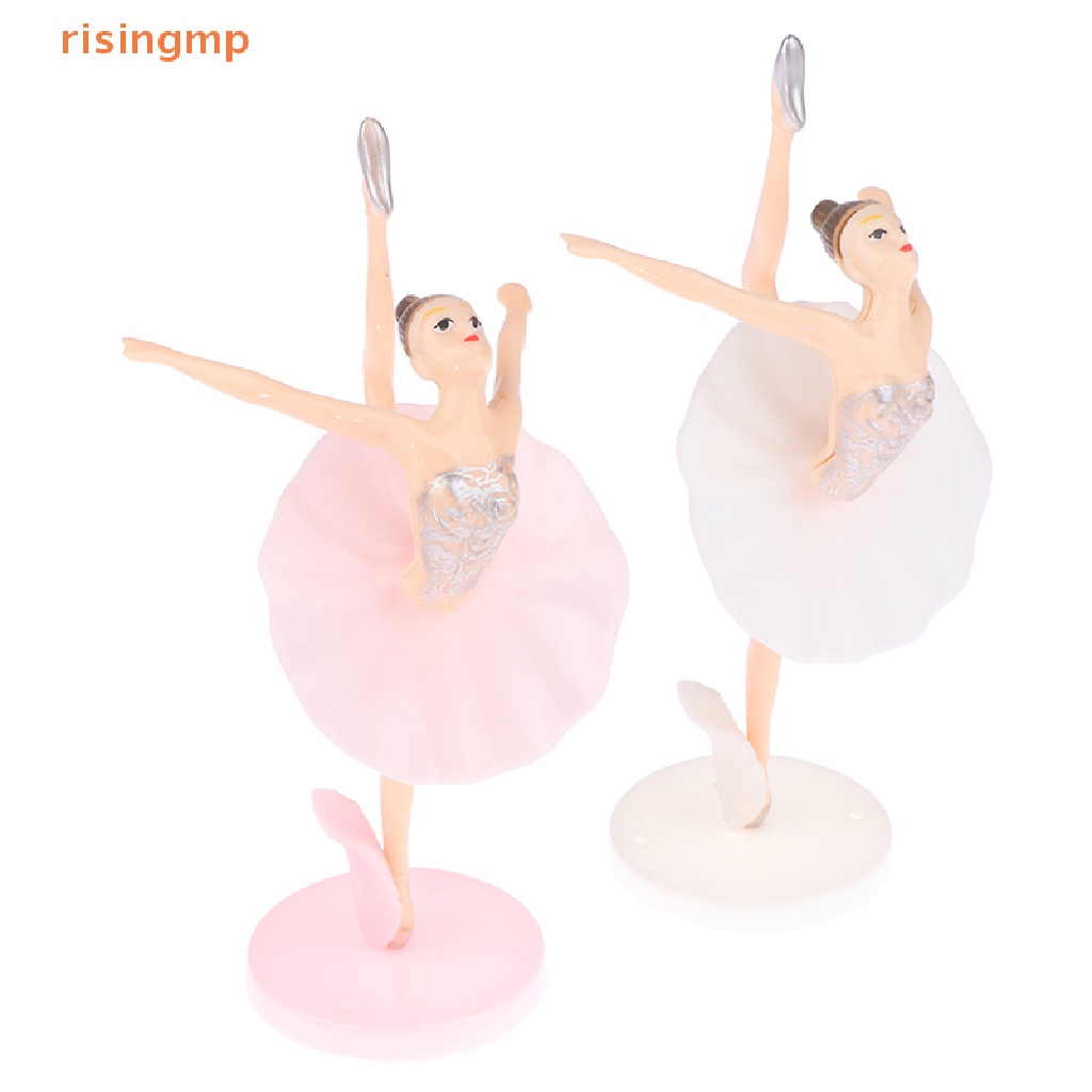 Bộ 3 Mô Hình Búp Bê Múa Ba Lê Dùng Trang Trí Bánh Kem