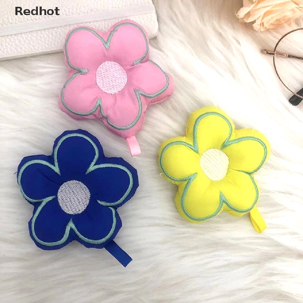 Móc Khóa Dây Treo Túi Xách / Xe Hơi Bằng Vải Hoa Anh Đào Dễ Thương &lt; Redhot &gt; Quà Tặng Cho Bé Đang Bán Chạy