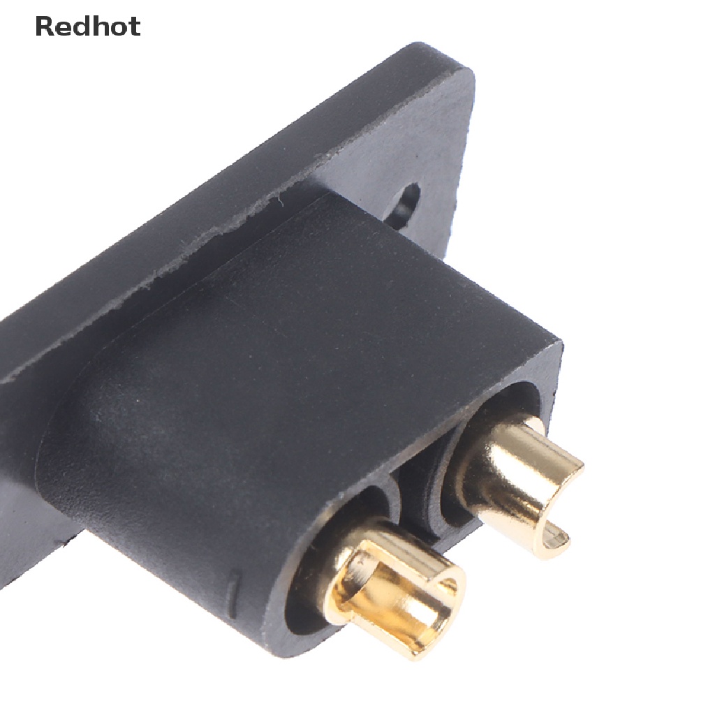 &lt; Redhot &gt; Phích Cắm Điện Xt90e-m Mạ Vàng Có Lỗ Cố Định Mô Hình