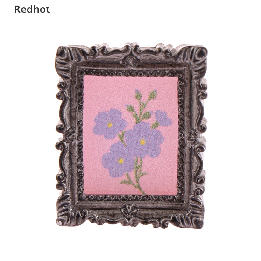 Bộ 2 Khung Manny Cổ Điển Tỉ Lệ 1: 12 Trang Trí Nhà Búp Bê