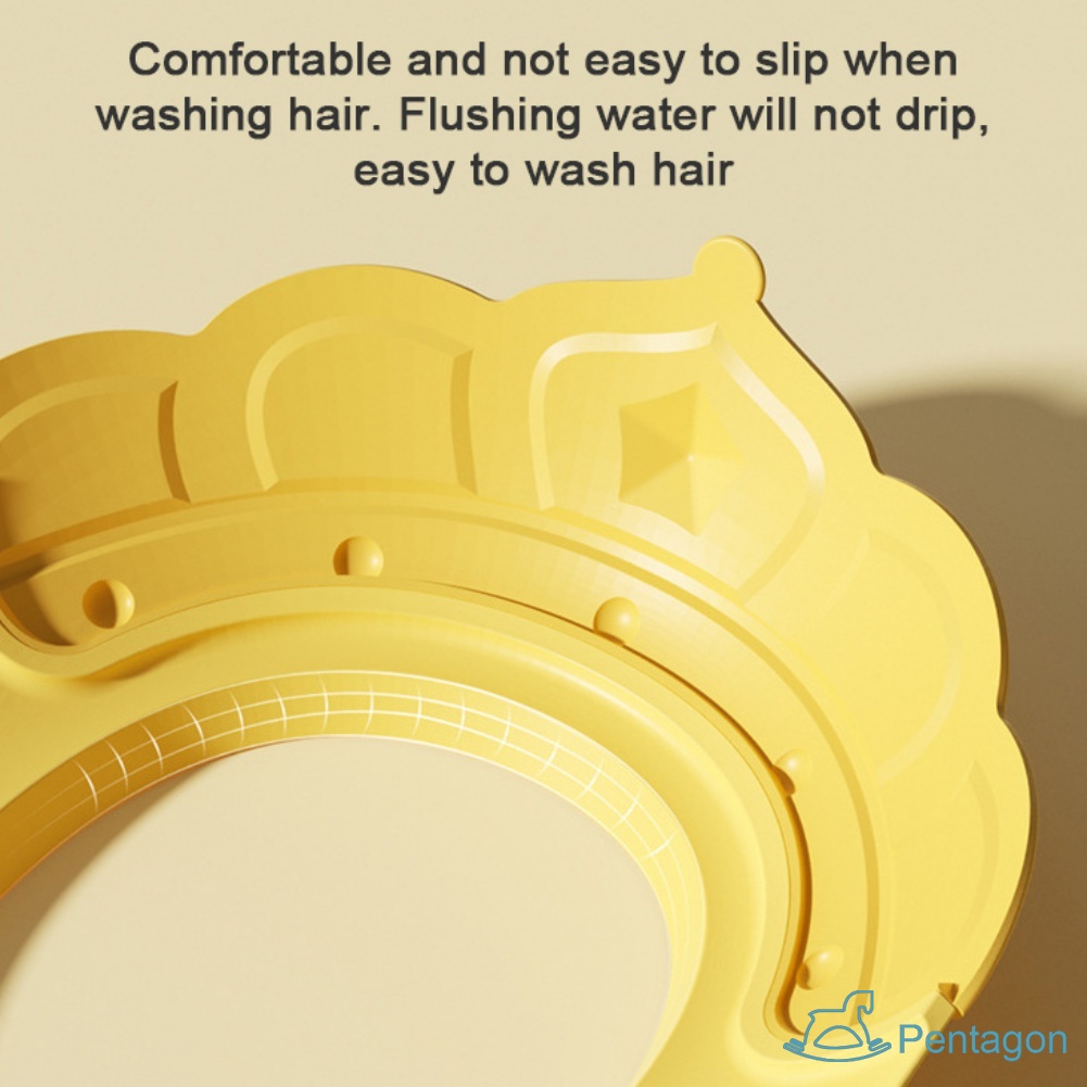 Mũ Chắn Nước Gội Đầu Bảo Vệ Tai Cho Bé Bằng Chất Liệu Silicone