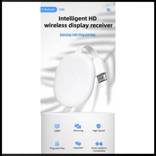 Thiết Bị Kết Nối Hdmi Không Dây Cho Điện Thoại Di Động Với Màn Hình HD