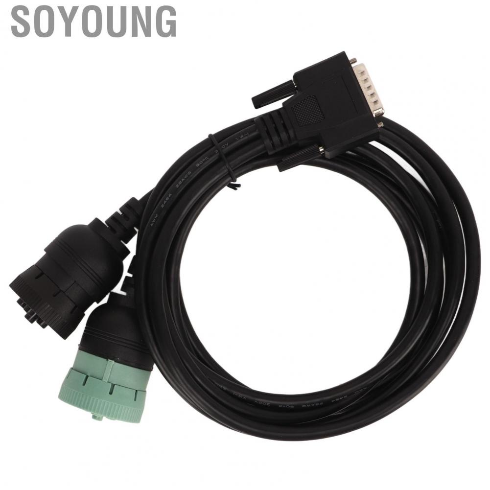 Soyoung Y Diagnostic Cable  6PIN 9PIN Plug and Play ABS Rubber Heavy Duty Stable Transmission Diagnosis Adapter for DLA+2
