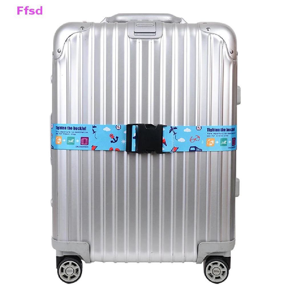 Dây Đai Hành Lý Du Lịch Dày Không Phai Màu Có Thể Điều Chỉnh