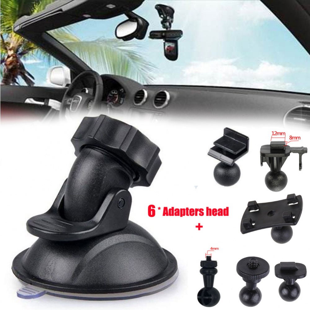 Giá Đỡ Camera Hành Trình Xe Hơi Có 6 Đầu Chuyển Đổi