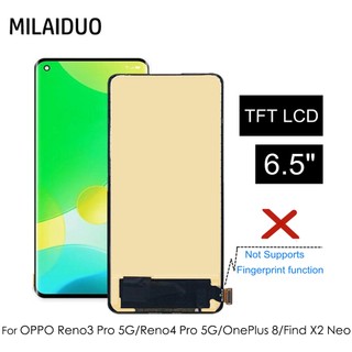 Màn hình lcd tft chất liệu thay thế chuyên dụng cho oppo reno3 pro 5g / reno4 pro 5g / oneplus 8 / find x2 neo