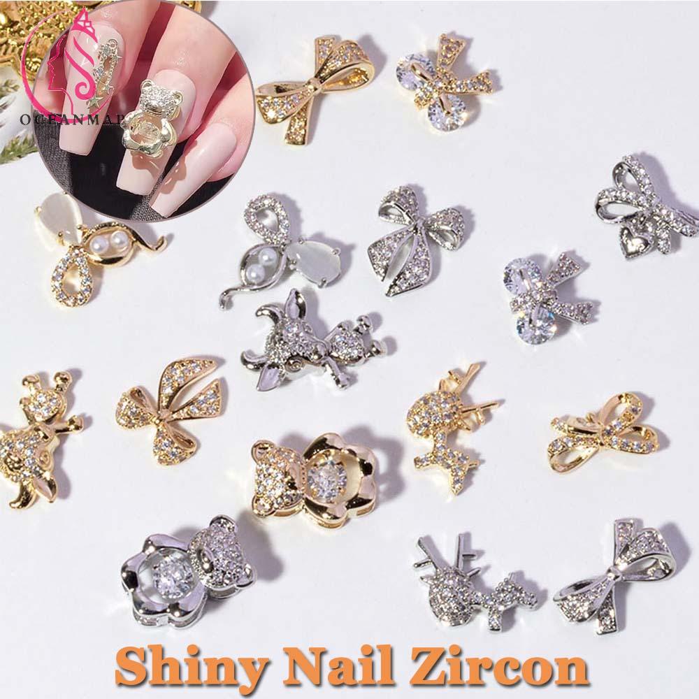 Phụ Kiện Trang Trí Móng Tay 3D Lấp Lánh Thời Trang Sang Trọng