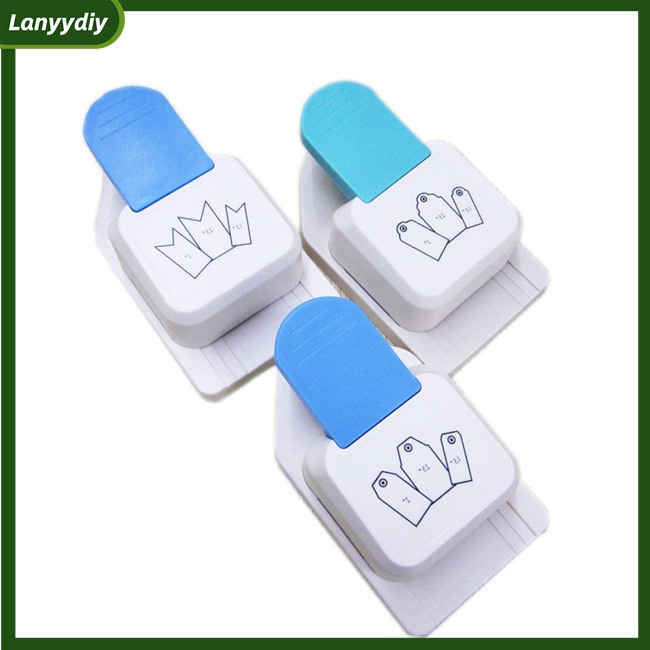 Dụng Cụ Đục Lỗ 3 Trong 1 3 Kích Cỡ 1.5 / 2 / 2.5 Inch Làm Đồ Thủ Công Diy