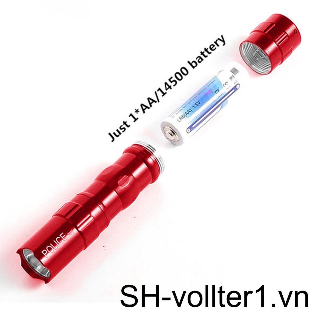 Đèn Pin Cầm Tay 3W Bằng Hợp Kim Nhôm Siêu Sáng