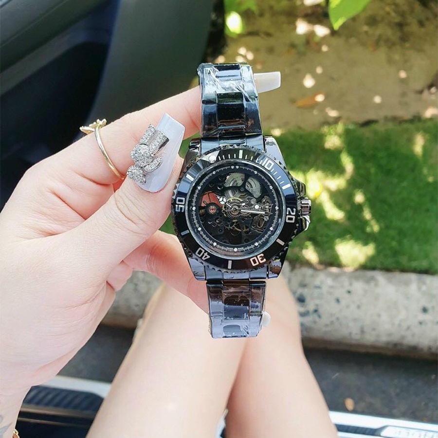 Đồng hồ cơ ROLEX nam máy nhật, kính shaphire, chống nước, size 40mm dây dây thép 904L không rỉ cao cấp