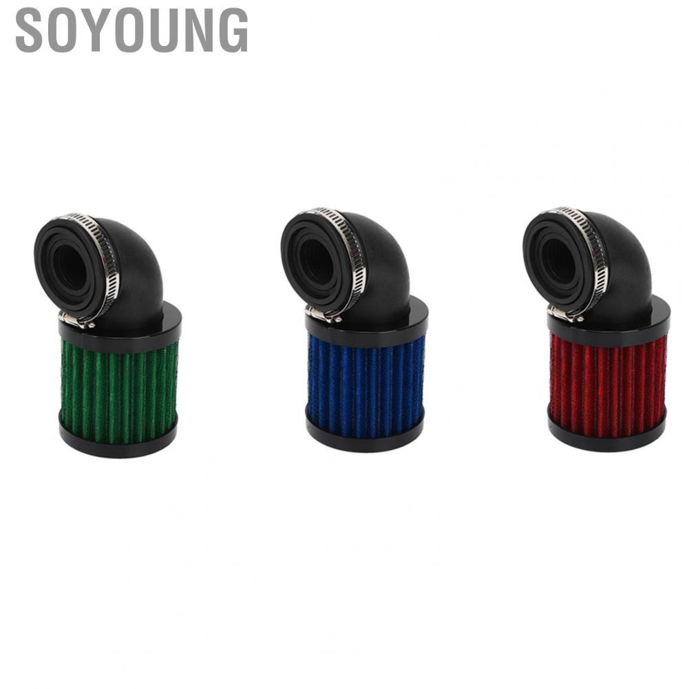 Soyoung Motorcycle Air Filter  Increase Power Cleaners Improve Throttle Response 28 To 48mm for 50cc 70cc 90cc 125cc Moped Scooter ATV Dirt Bike