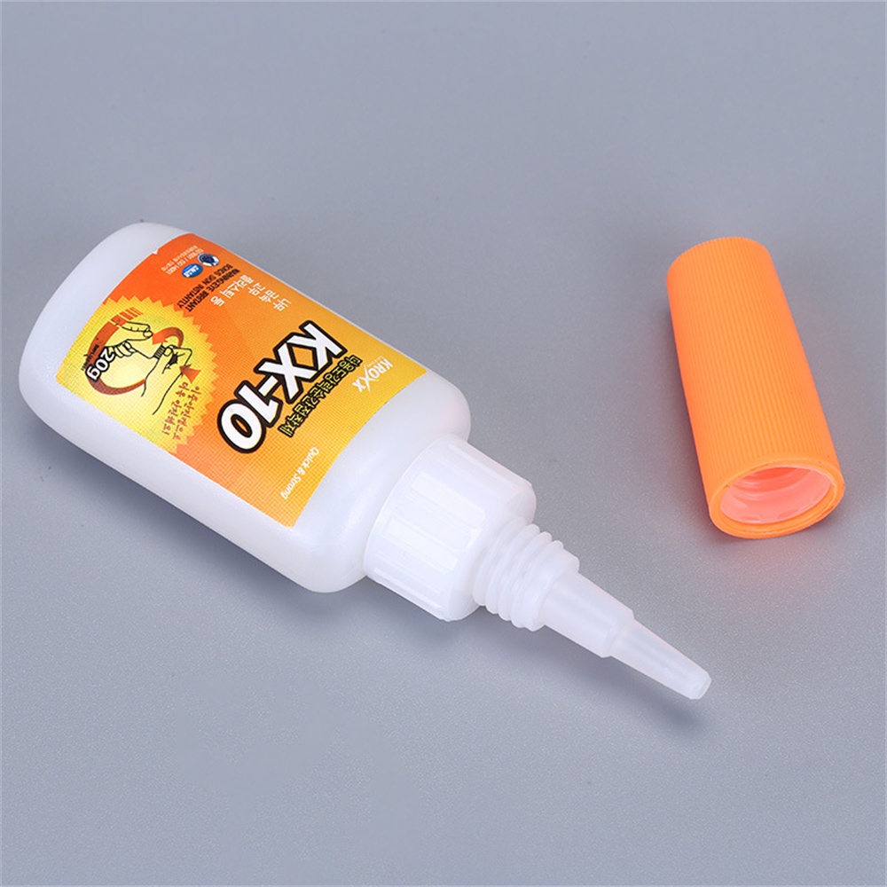 Keo Dán Nhựa Resin Khô Nhanh Hàn Quốc KX-10 20G Cyanoacrylate Cho Giày Da Nứt Nẻ