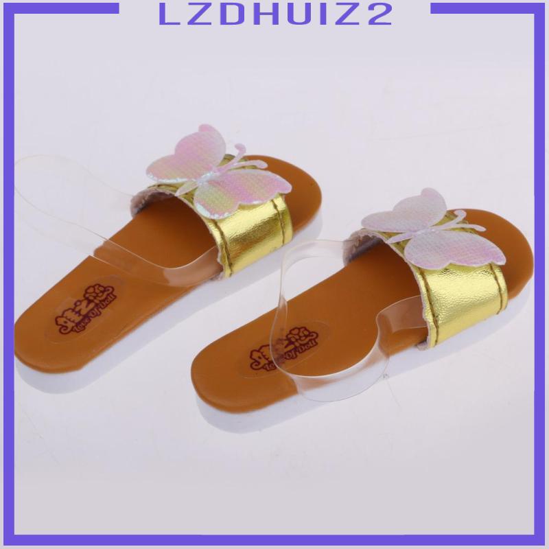 Dép Sandal Thời Trang Màu Vàng Đồng Tỉ Lệ 1 / 3 BJD