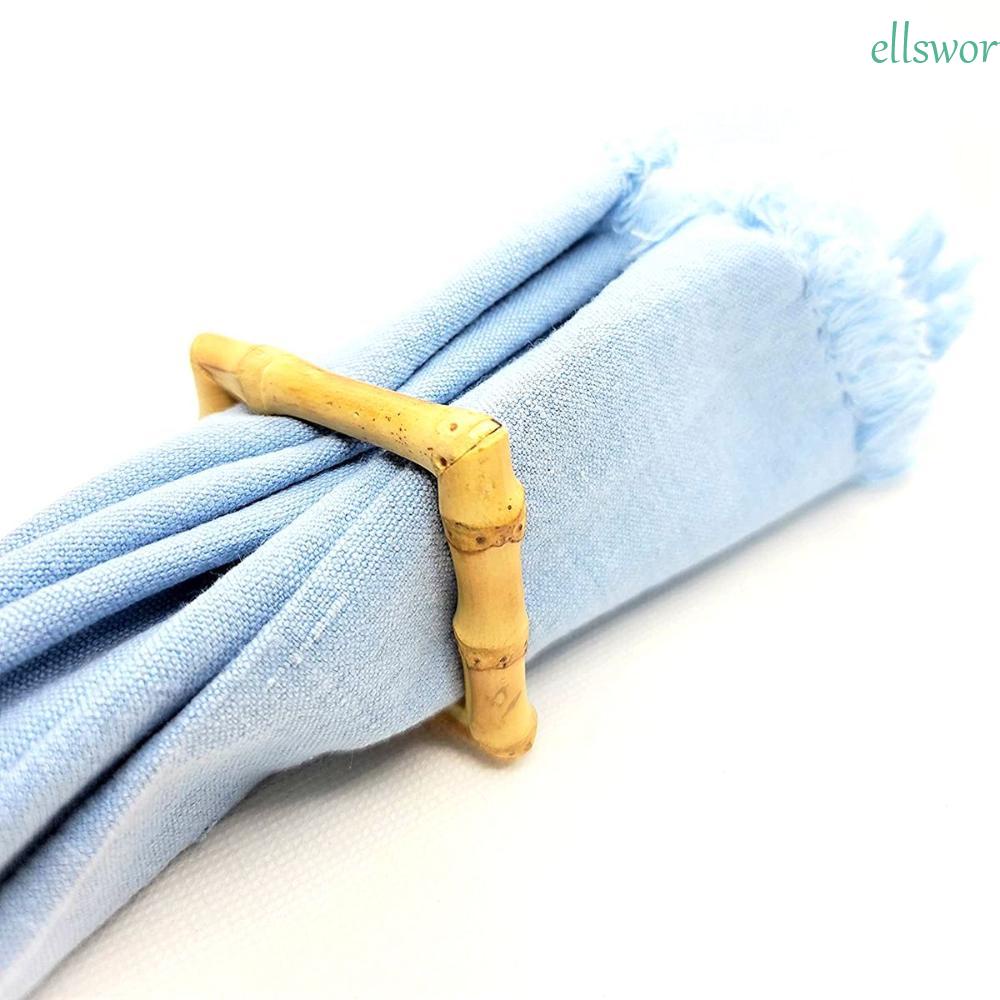 Vòng Giữ Khăn Ăn Bằng Tre Handmade Tiện Dụng Cho Khách Sạn / Tiệc Cưới