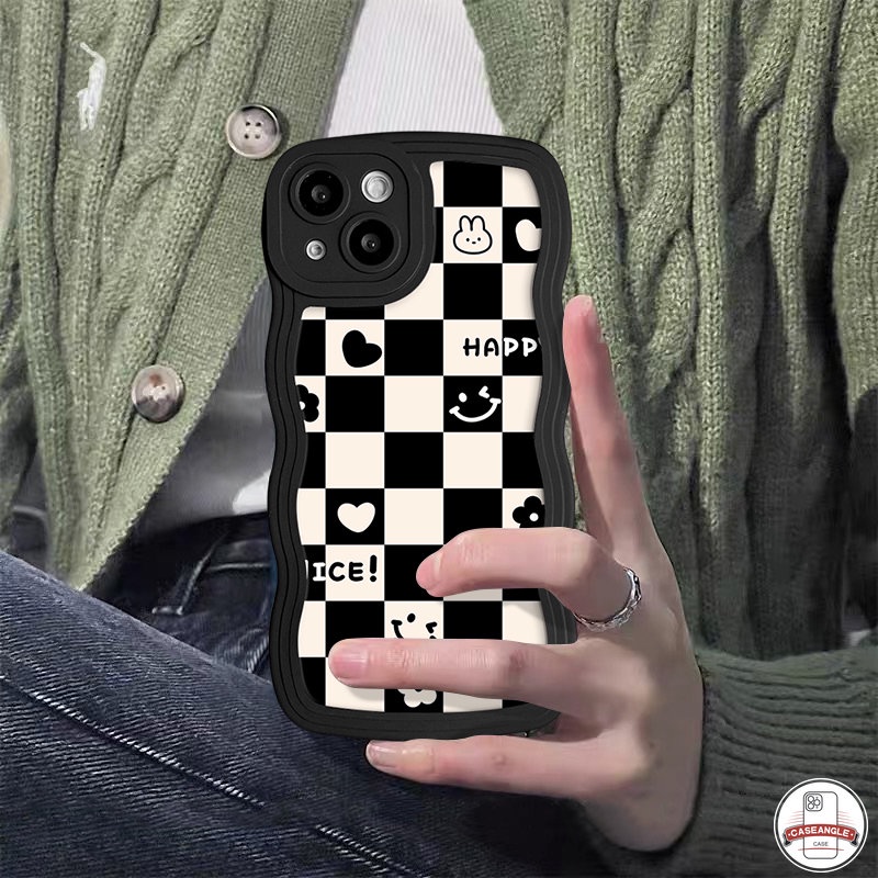 Ốp Điện Thoại Tpu Viền Lượn Sóng Hình Gấu / Trái Tim Cho iPhone 6s 6 7 8 14 Plus 11 14 13 12 Pro Max 7Plus XR X XS Max SE 2020