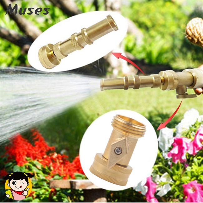 Bộ 2 Van Nối Ống Nước Một Chiều 3 / 4inch Bằng Đồng Thau