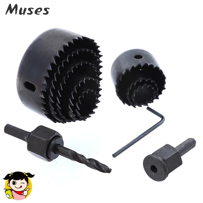 Bộ 11 Mũi Khoan Lỗ Bằng Thép Carbon Chuyên Dụng Làm Gỗ / Nhựa / Nhôm