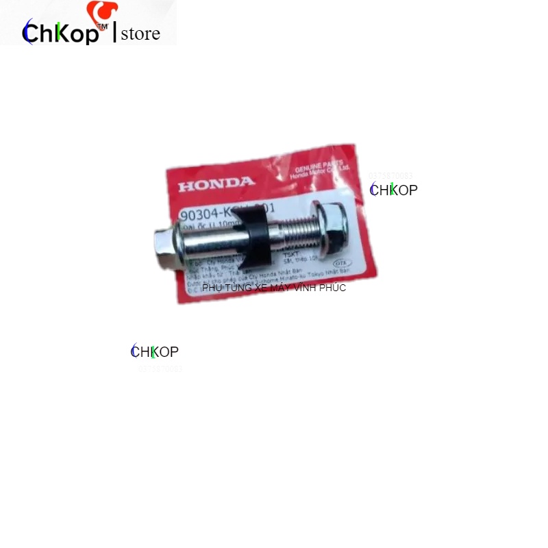 Ốc lắp bắt sọ khỉ, chảng ba xe DREAM, WAVE, FUTURE zin -Chkop