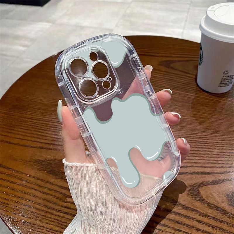 ✅Ốp Điện Thoại Mềm Trong Suốt Chống Sốc Hình Cây Kem Cho Iphone 7 12 11 promax13 14 8p Xs Xr NTSE