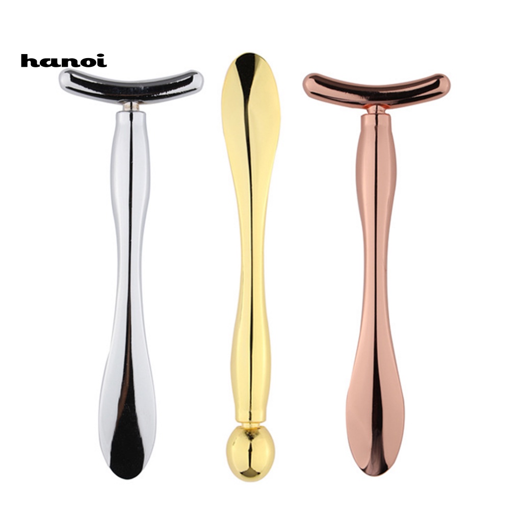 Bộ 2 Dụng Cụ Mát Xa Mắt Loại Bỏ Bọng Mắt Hình Chữ U Bằng Hợp Kim Kẽm