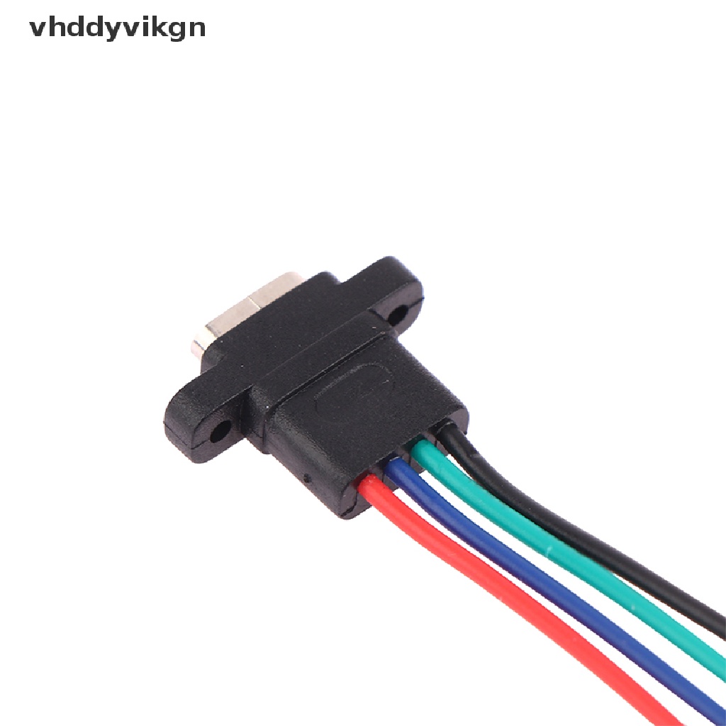 Dây Cao Su Cổng Sạc Nhanh Type-C 4Pin VHDD USB 3.1 Chống Thấm Nước