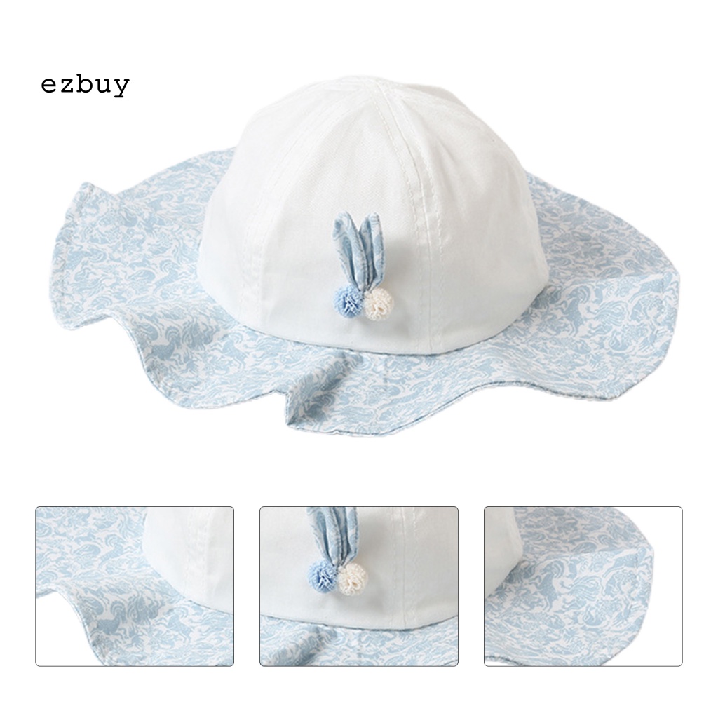 Mũ Lưỡi Trai Cotton Che Mắt Bắt Sáng Tiện Dụng Thời Trang Mùa Hè Cho Bé