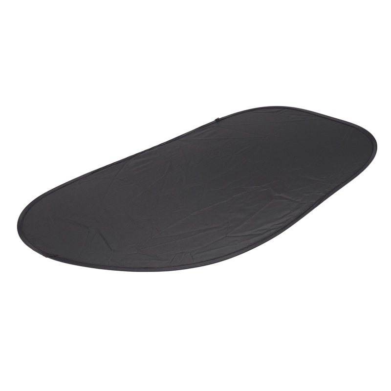 2 Tấm Che Nắng Cửa Sổ Xe Hơi Màu Đen Bạc