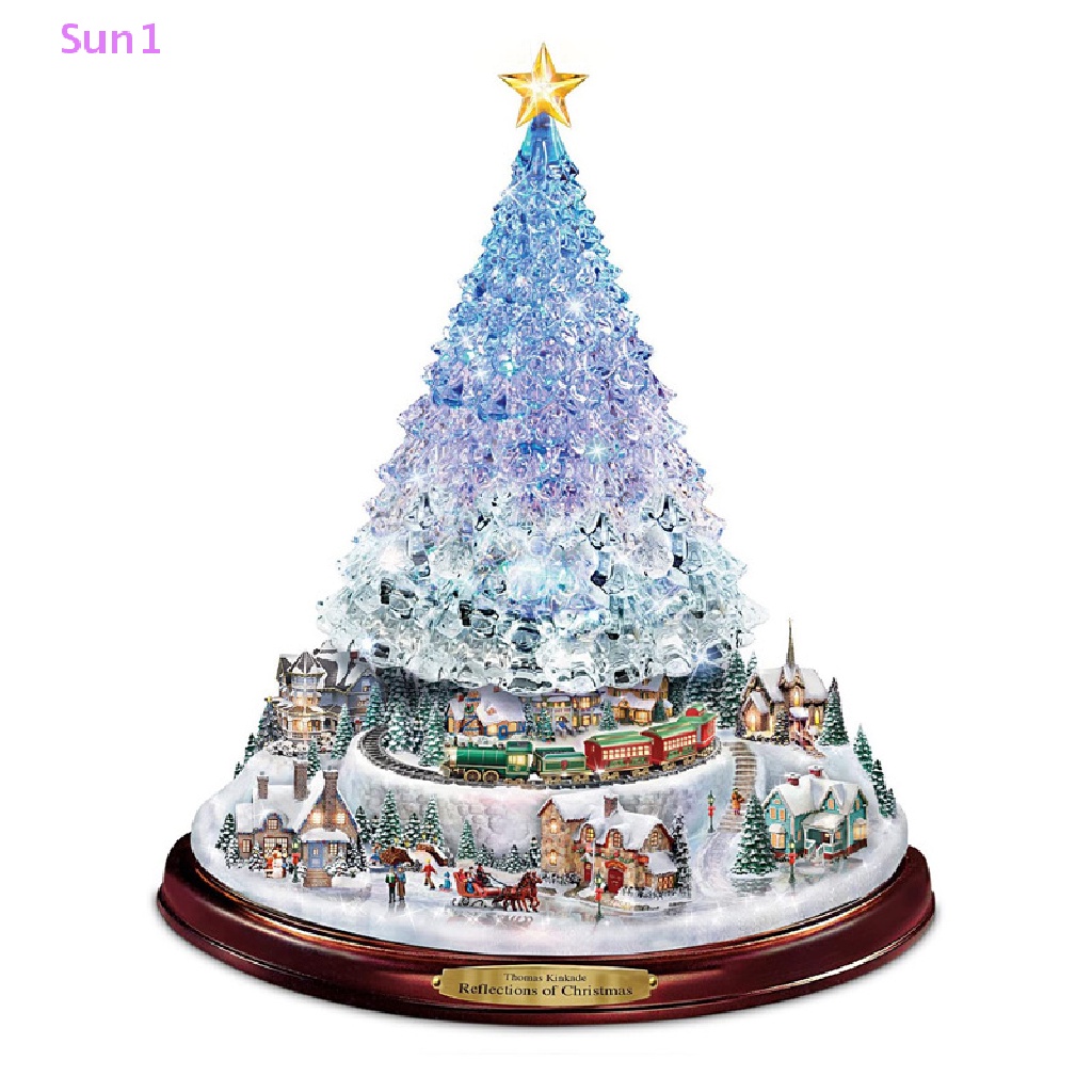 Sun1 &gt; Nhãn Dán Trang Trí Cửa Sổ Hình Cây Thông Giáng Sinh