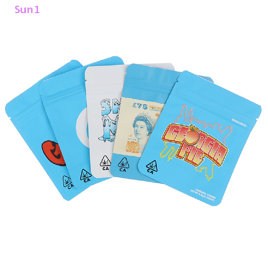 Set 1 &gt; 20 Túi Zip Đựng Bánh Quy Có Thể Tái Sử Dụng Đứng