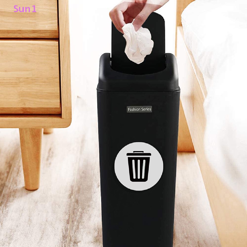 Sun1 &gt; 6 Miếng Dán Thùng Rác Tái Chế Đường Kính 5 Inch