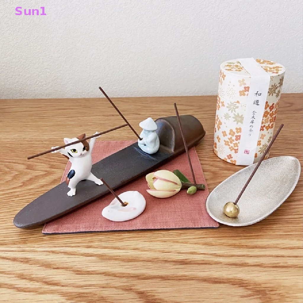 Hộp Đựng Bút Hình Mèo Dễ Thương Để Bàn Tiện Dụng Sun1 &gt;