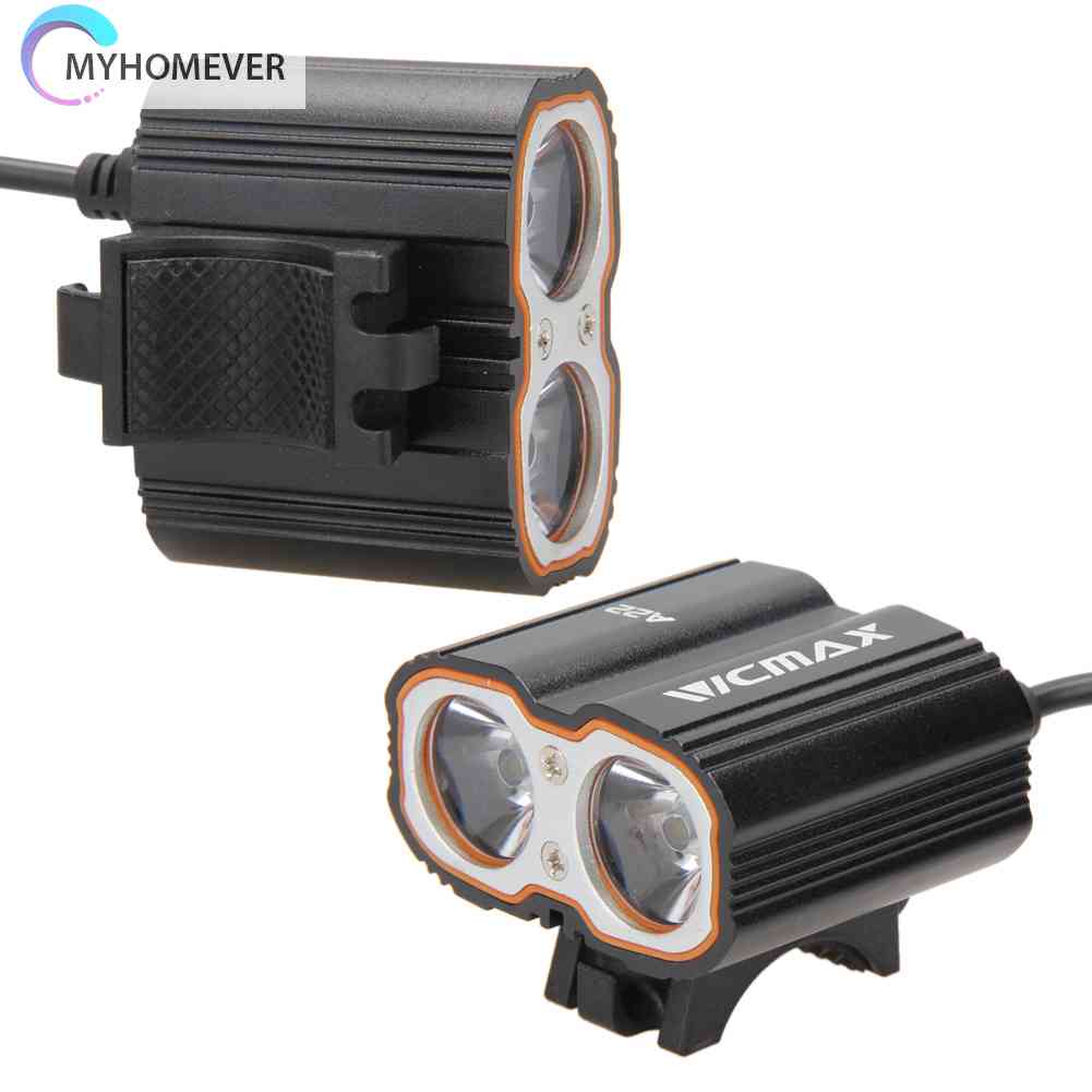 Bộ 2 Đèn LED CREE XM-L 6000LM Chống Nước Cho Xe Đạp