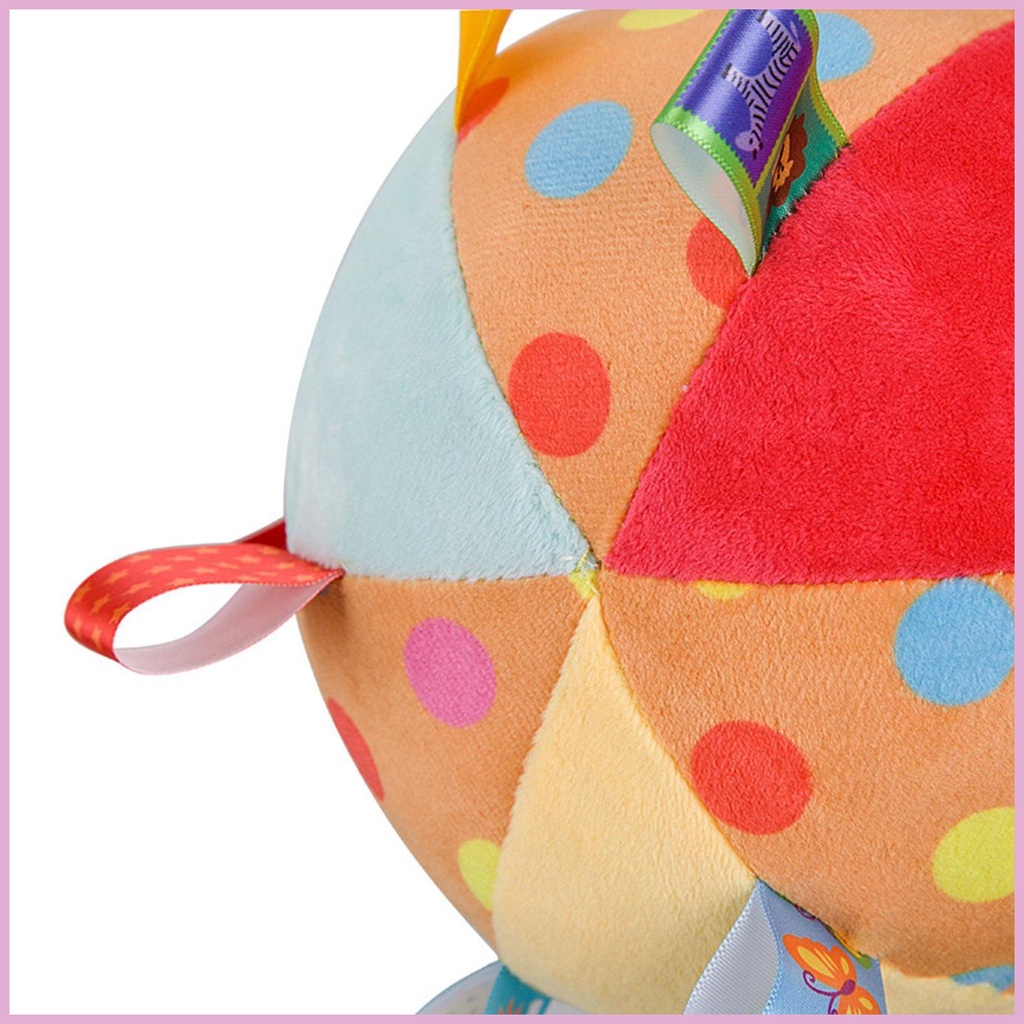 Đồ Chơi Lục Lạc Hình Thú Nhồi Bông Nhiều Màu Sắc Mềm Mại Cảm Giác Kết Cấu shinvn shinvn