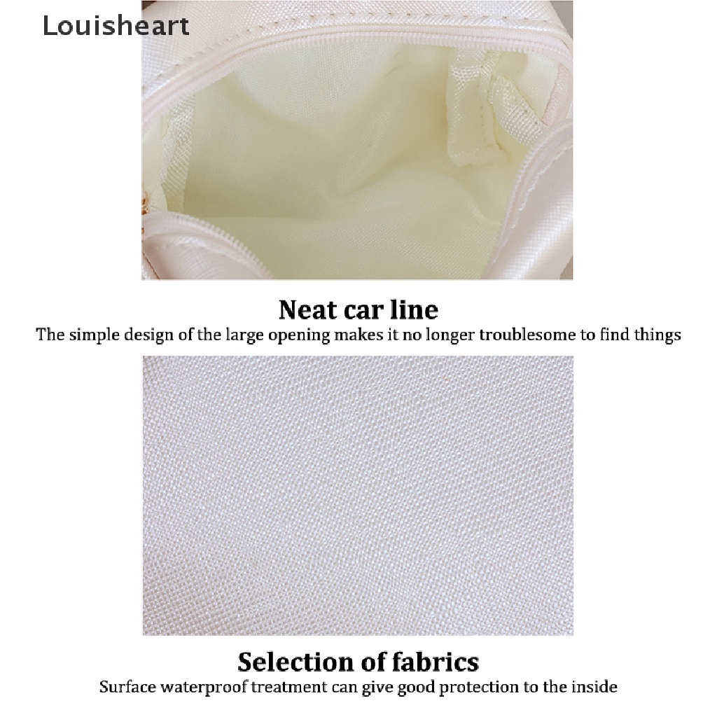 Túi Da PU Louisheart Đựng Mỹ Phẩm Du Lịch Tiện Lợi