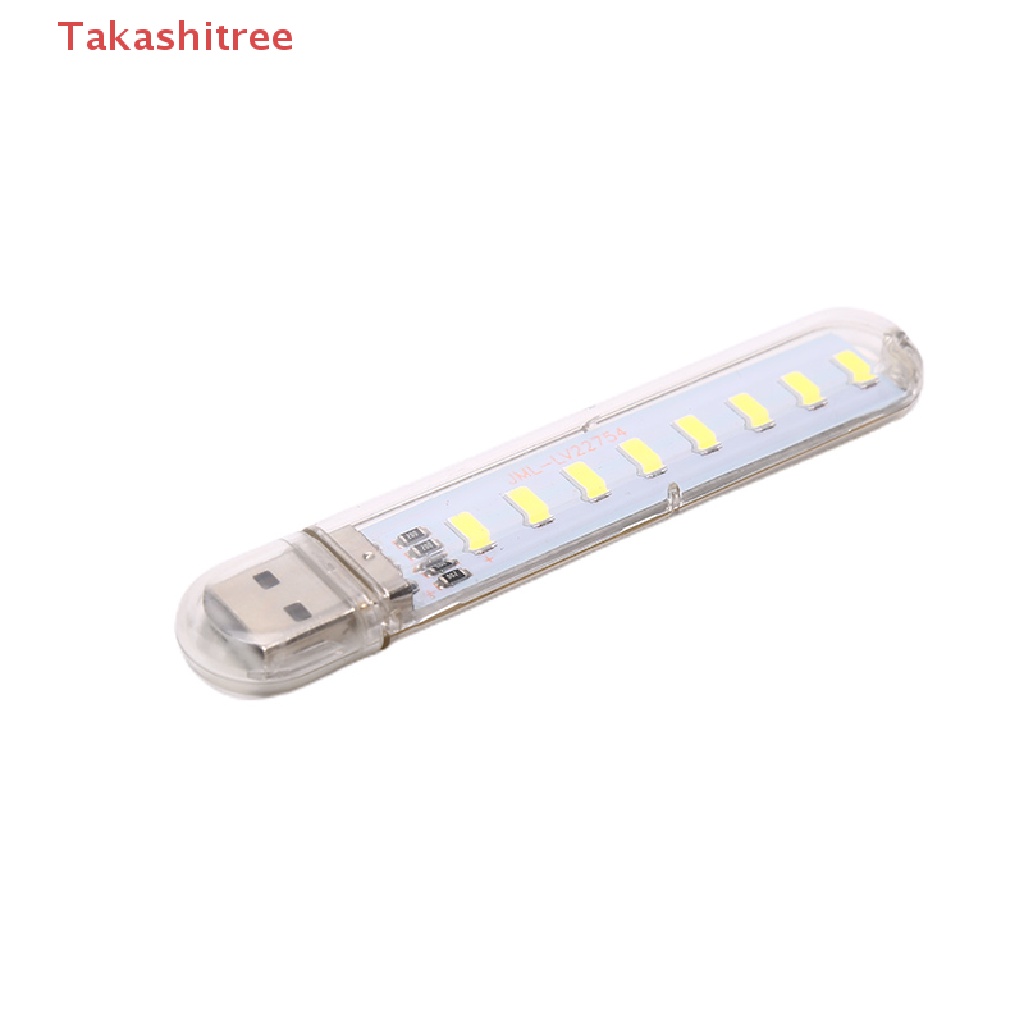 Đèn LED Đọc Sách 8 Bóng SMD 5V Ánh Sáng Trắng Ấm Kết Nối USB