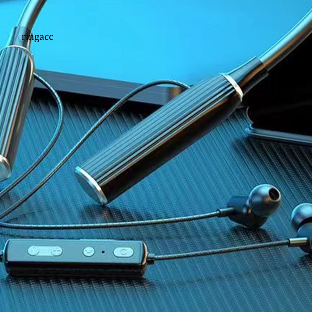 Tai Nghe Nhét Tai Đeo Cổ RGA Hỗ Trợ Thẻ Nhớ TF Kết Nối Bluetooth Âm Thanh Stereo