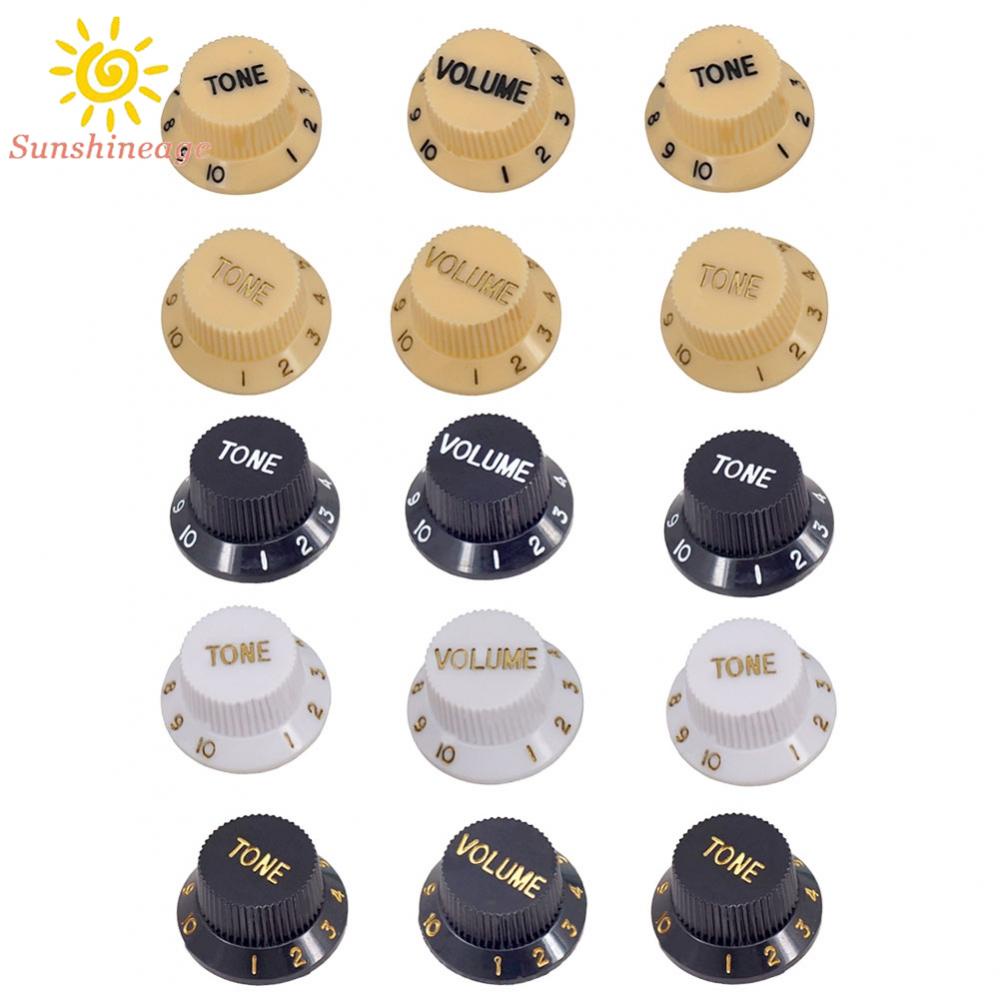 Set 3 Núm Điều Chỉnh Âm Lượng 1 / 2 Tông Cho Đàn Guitar