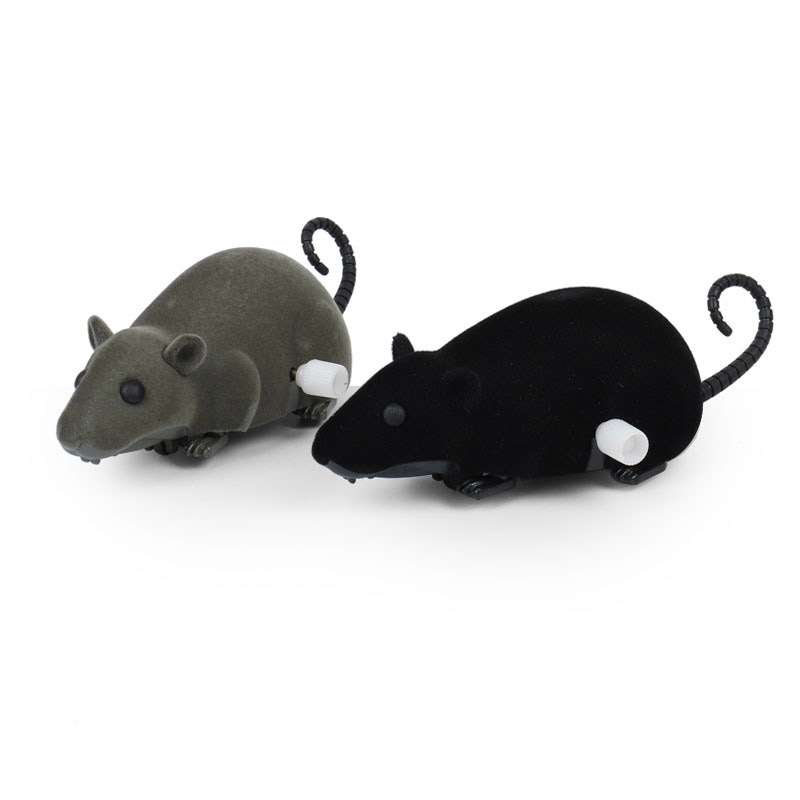 CATIMINI Đồ Chơi Chuột Giả Sử Dụng Dây Cót Vui Nhộn Cho Mèo Cưng