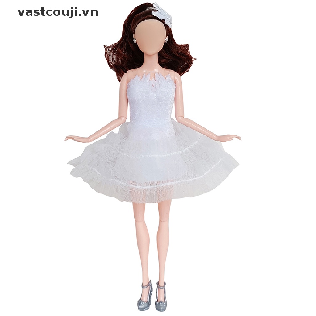 1 Bộ Đầm Thời Trang Xinh Xắn Dành Cho Búp Bê VASTJI 30CM