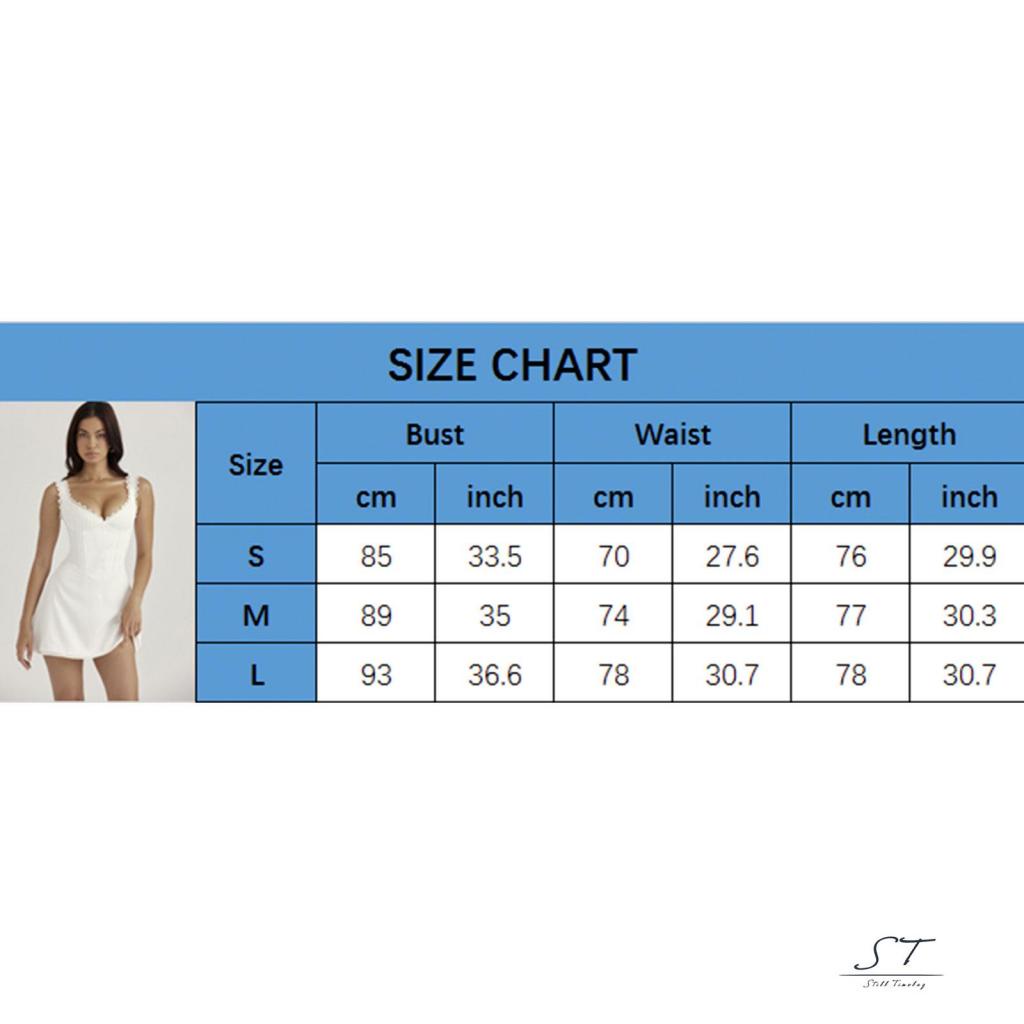 Đầm Ren Cổ V Không Tay Màu Trơn Thời Trang Xuân Hè Cho Nữ