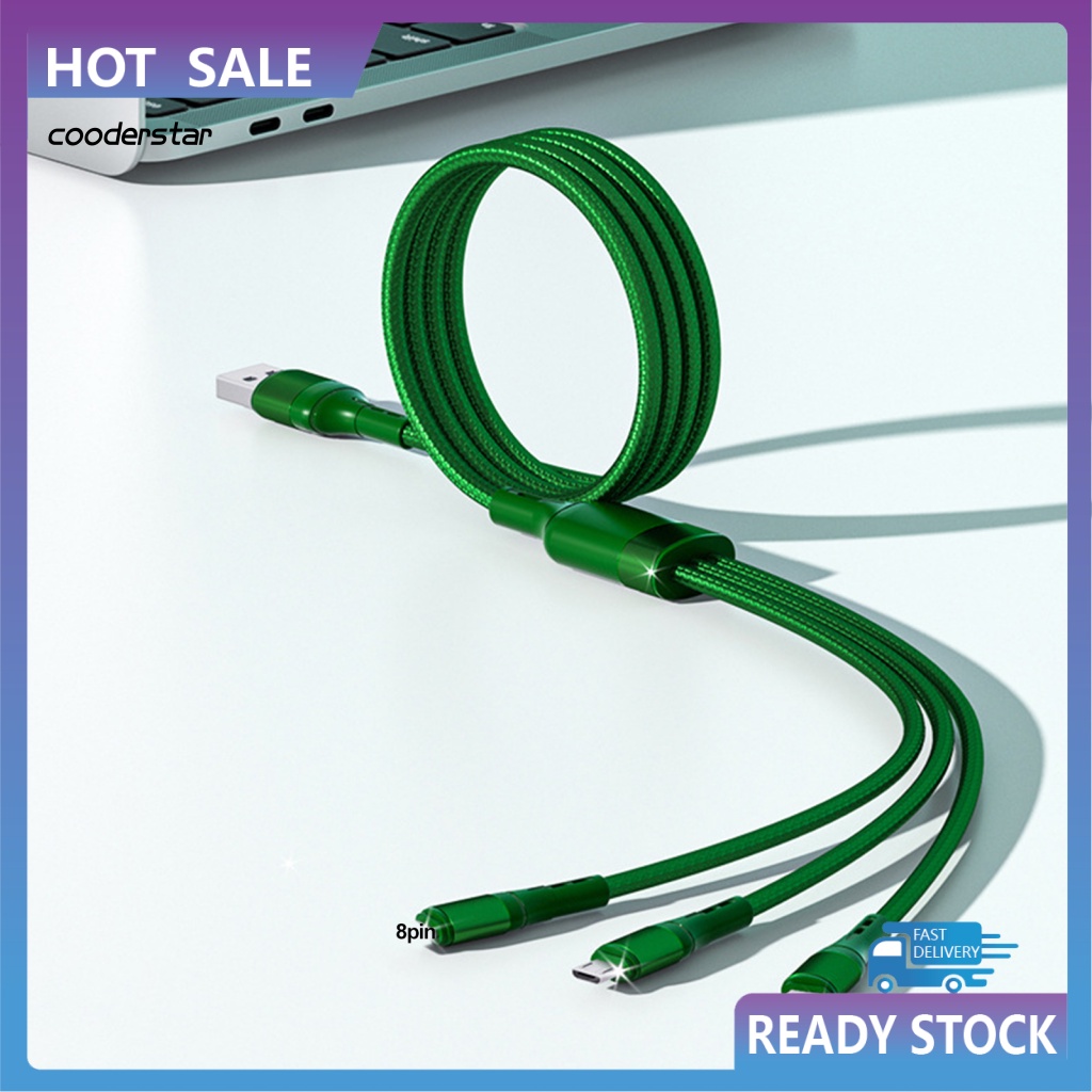 Dây Cáp Sạc Nhanh 6A Ba Trong Một Tiện Dụng