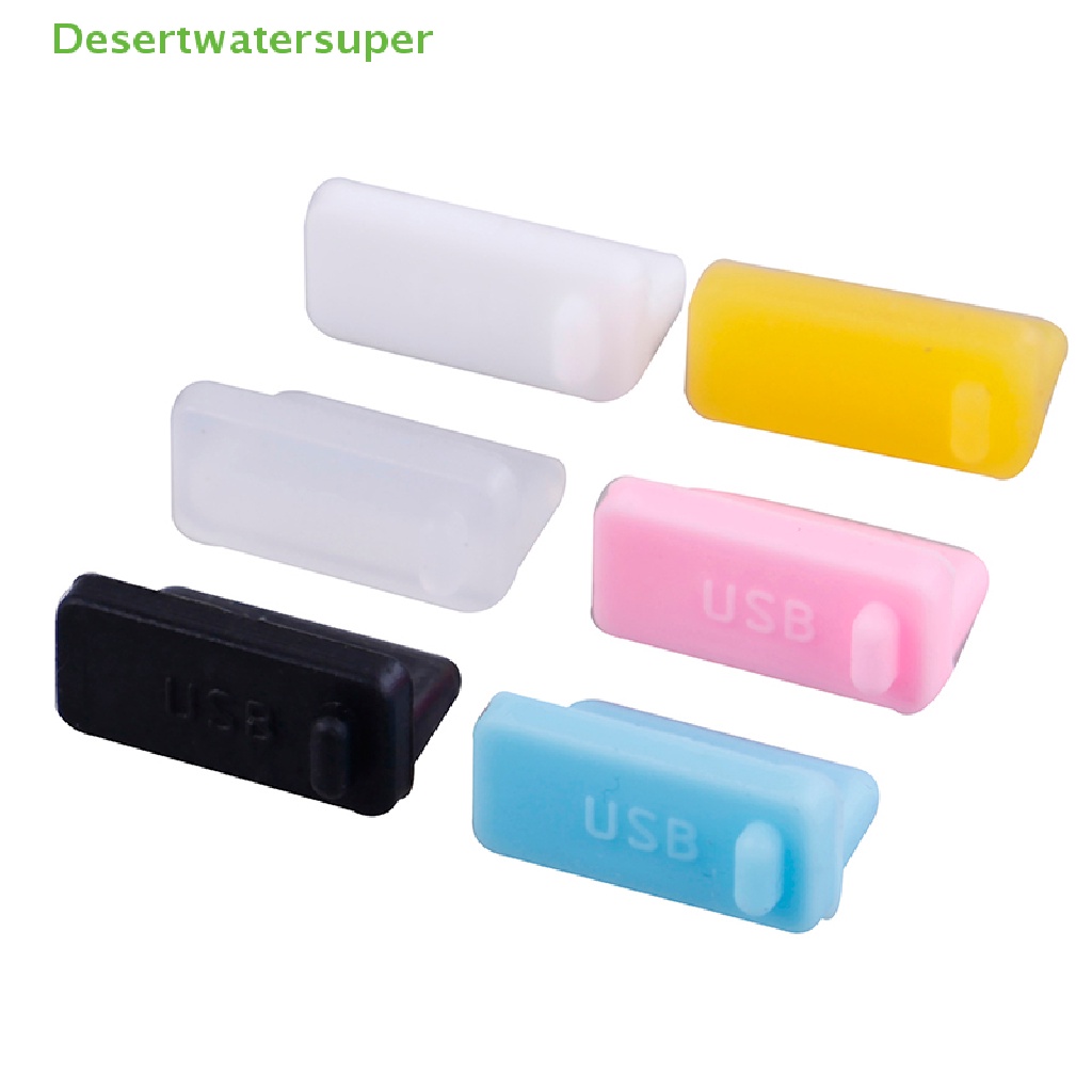 Set 10 Nắp silicone Đậy Ổ Cắm usb Chống Bụi Tiện Dụng