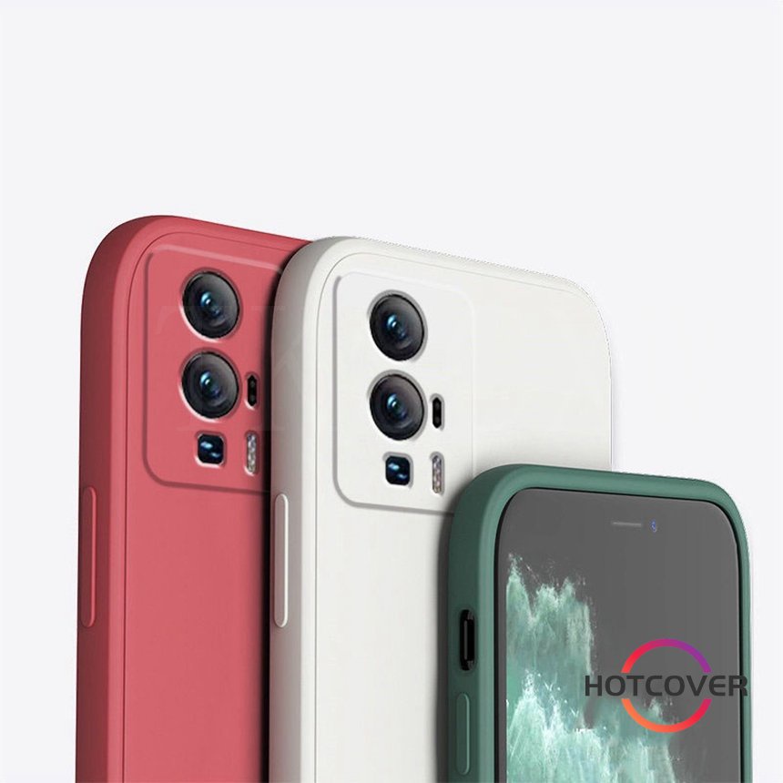 Ốp Điện Thoại silicone Màu Trơn Cho Redmi K60E K60 K50 Pro K50 Ultra K40S 12C
